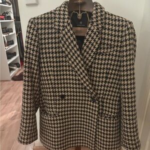 Anime bing Kaia houndstooth blazer
